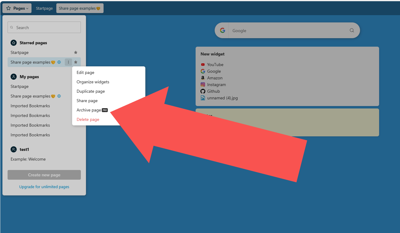 Archive pages like a pro - Start.me Blog